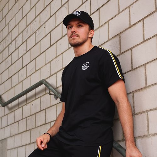 HC Lugano T-Shirt Linea Gialla Men