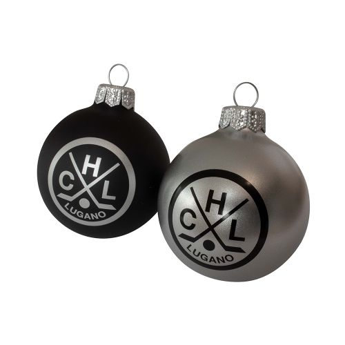 HC Lugano Weihnachtskugeln