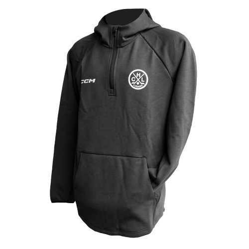 HC Lugano CCM Quarter Zip Hoodie