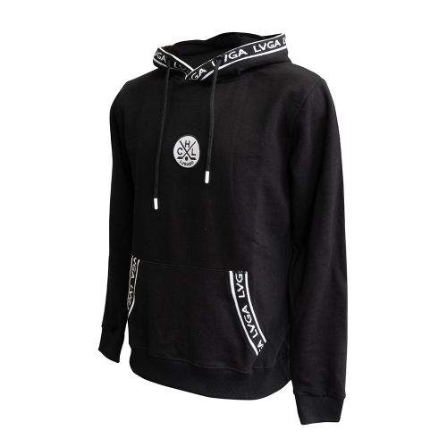 HC Lugano Hoodie Black Collection